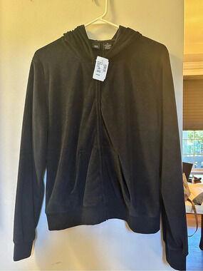 SA1 Black Zip Hoodie XL40